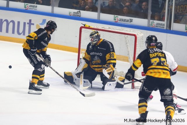 Photo hockey match Rouen - Chamonix  le 09/10/2026