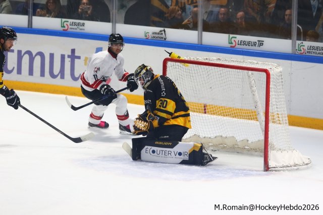 Photo hockey match Rouen - Chamonix  le 09/10/2026