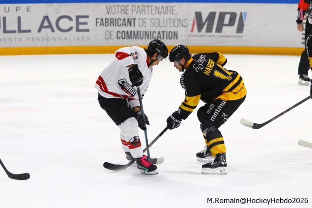 Photo hockey match Rouen - Chamonix  le 09/10/2026
