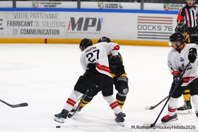 Photo hockey match Rouen - Chamonix  le 09/10/2026