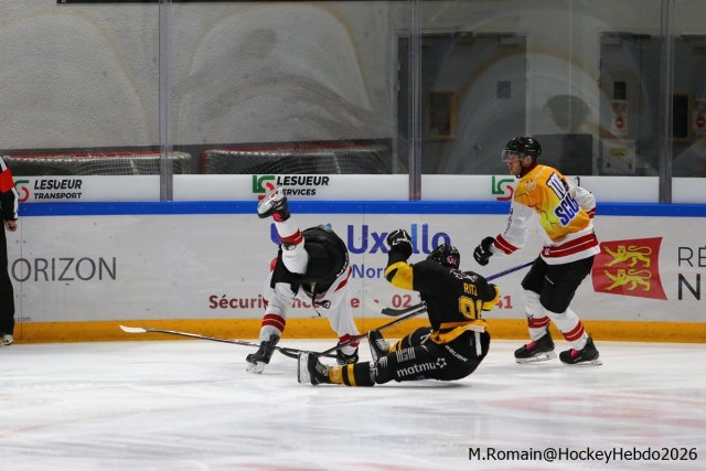 Photo hockey match Rouen - Chamonix  le 09/10/2026