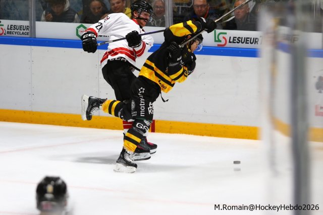 Photo hockey match Rouen - Chamonix  le 09/10/2026