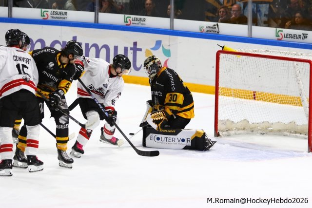 Photo hockey match Rouen - Chamonix  le 09/10/2026