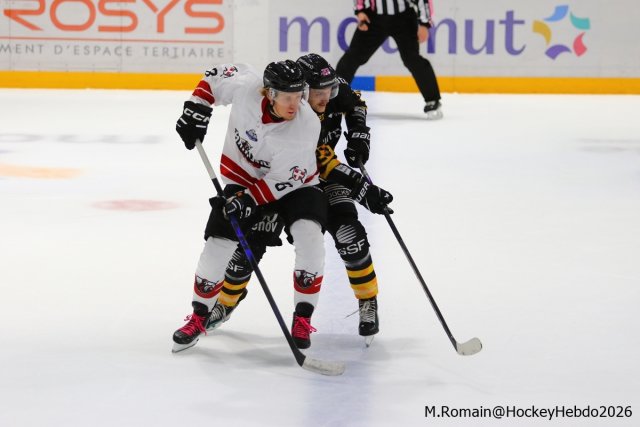 Photo hockey match Rouen - Chamonix  le 09/10/2026