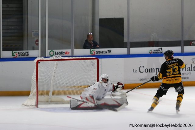 Photo hockey match Rouen - Chamonix  le 09/10/2026