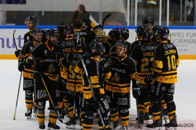 Photo hockey match Rouen - Chamonix  le 09/10/2026