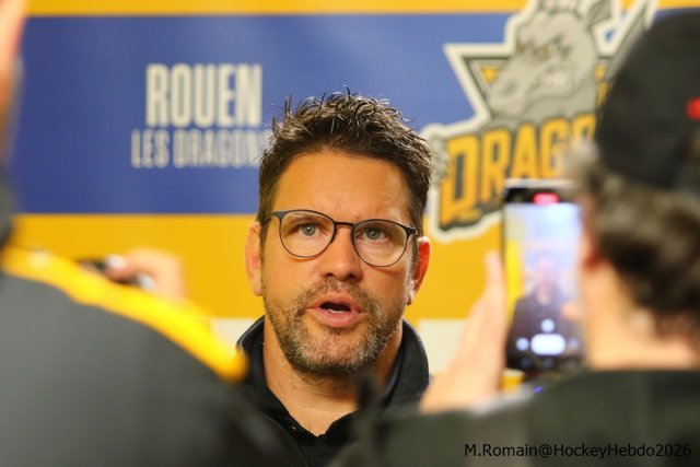 Photo hockey match Rouen - Chamonix  le 09/10/2026