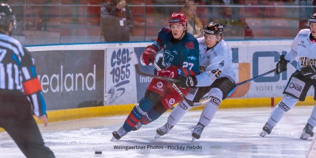 Photo hockey match Lyon - Chambéry le 10/10/2026