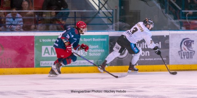 Photo hockey match Lyon - Chambéry le 10/10/2026