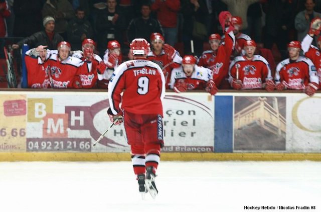 Photo hockey match Briançon  - Grenoble  le 19/03/2008