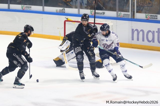 Photo hockey match Rouen - Angers  le 12/10/2026