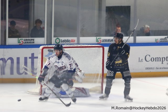 Photo hockey match Rouen - Angers  le 12/10/2026