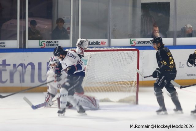 Photo hockey match Rouen - Angers  le 12/10/2026