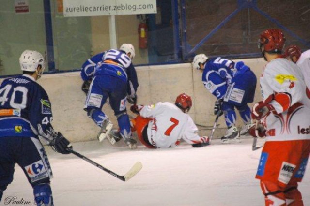 Photo hockey match Reims - Valence le 12/12/2009