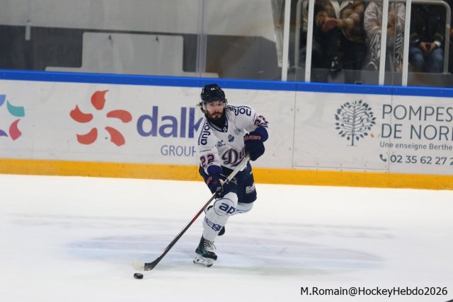 Photo hockey match Rouen - Angers  le 12/10/2026