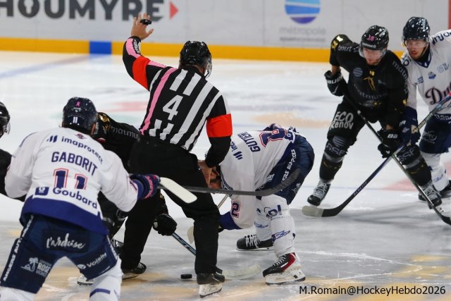 Photo hockey match Rouen - Angers  le 12/10/2026