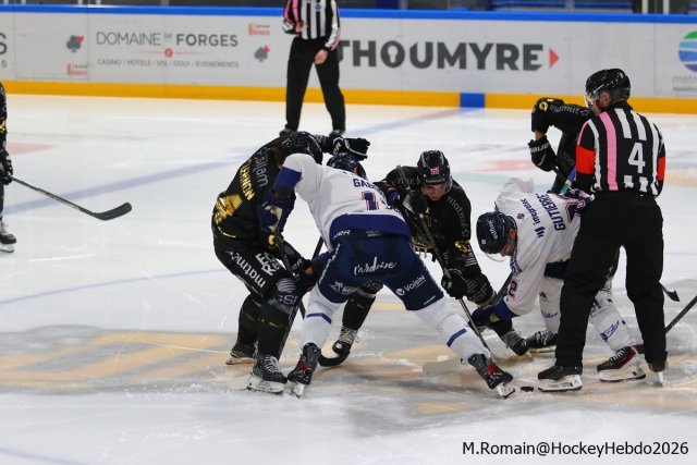 Photo hockey match Rouen - Angers  le 12/10/2026