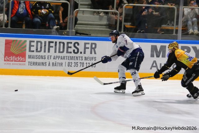 Photo hockey match Rouen - Angers  le 12/10/2026