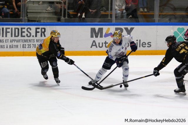 Photo hockey match Rouen - Angers  le 12/10/2026