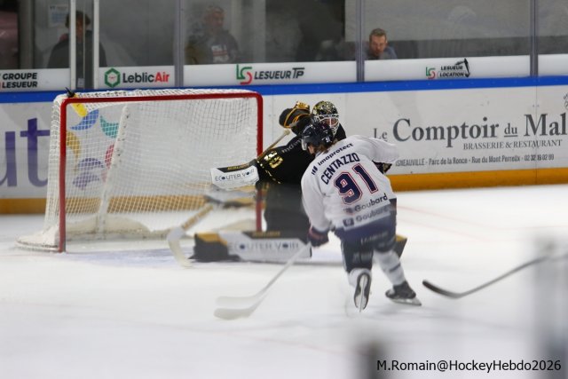 Photo hockey match Rouen - Angers  le 12/10/2026