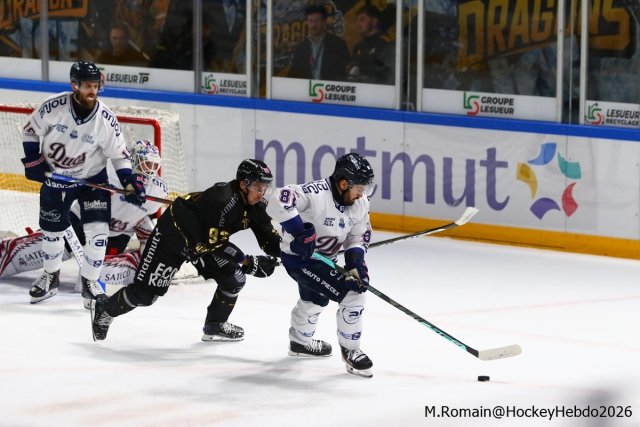 Photo hockey match Rouen - Angers  le 12/10/2026