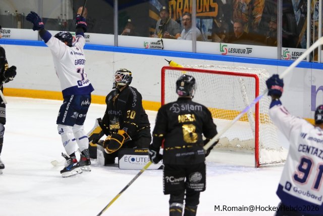 Photo hockey match Rouen - Angers  le 12/10/2026