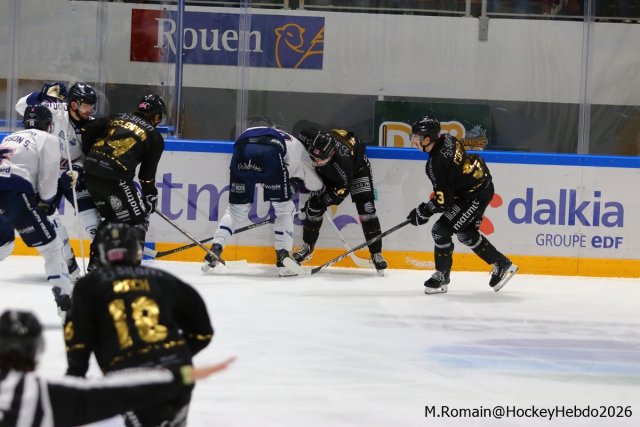 Photo hockey match Rouen - Angers  le 12/10/2026