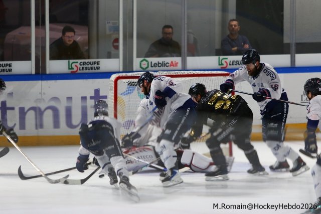 Photo hockey match Rouen - Angers  le 12/10/2026