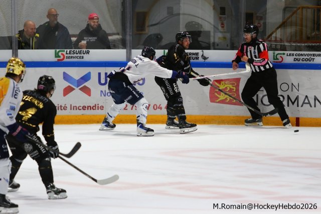 Photo hockey match Rouen - Angers  le 12/10/2026