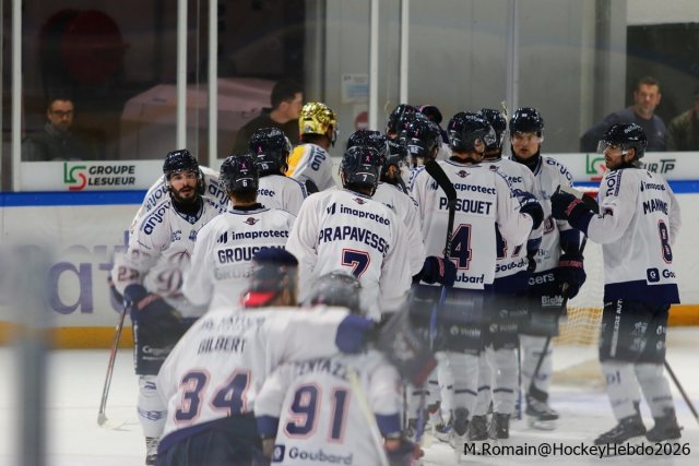 Photo hockey match Rouen - Angers  le 12/10/2026