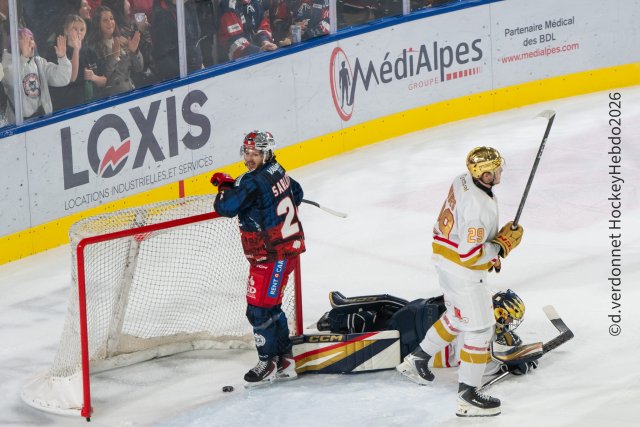 Photo hockey match Grenoble  - Nice le 16/10/2026