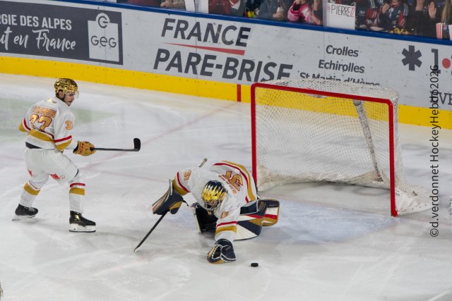 Photo hockey match Grenoble  - Nice le 16/10/2026