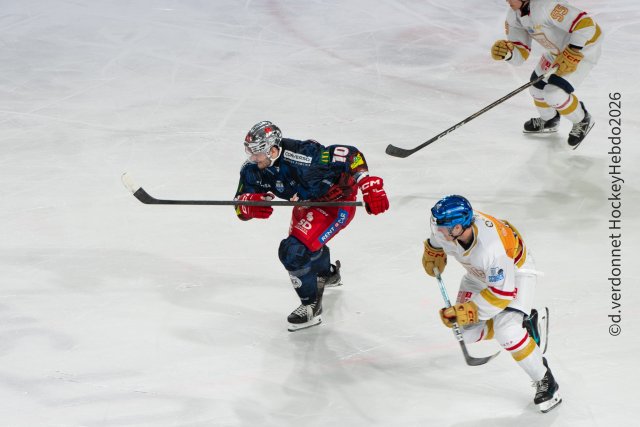 Photo hockey match Grenoble  - Nice le 16/10/2026