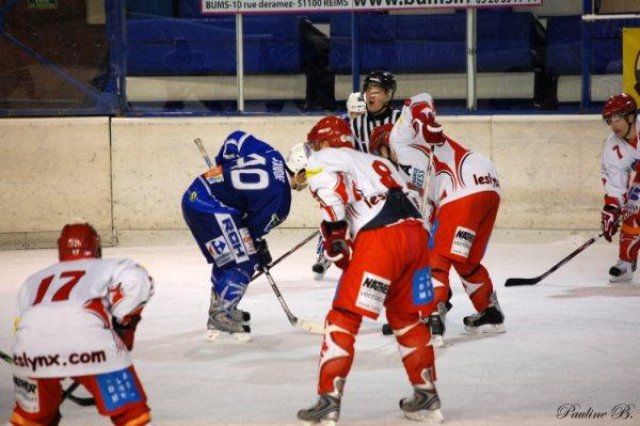 Photo hockey match Reims - Valence le 12/12/2009