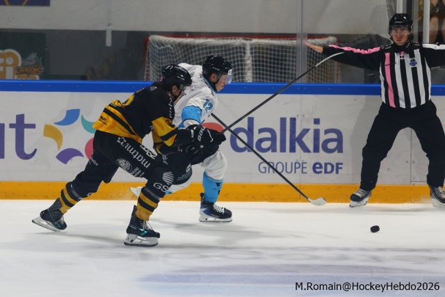 Photo hockey match Rouen - Marseille le 15/10/2026