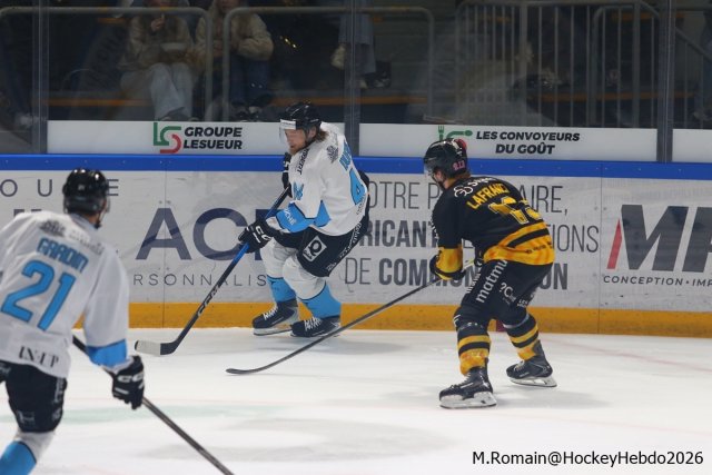 Photo hockey match Rouen - Marseille le 15/10/2026