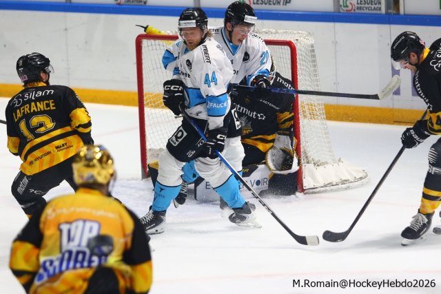 Photo hockey match Rouen - Marseille le 15/10/2026