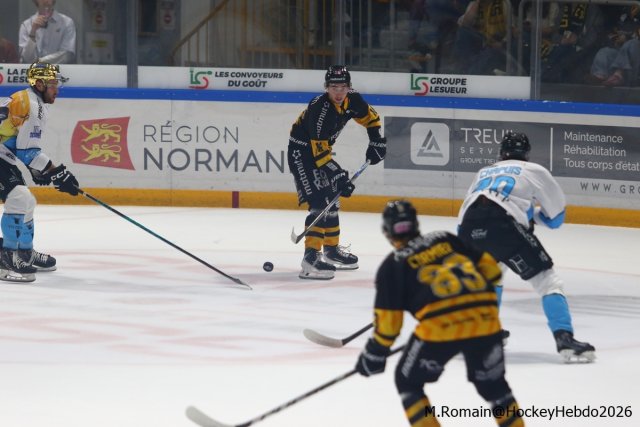 Photo hockey match Rouen - Marseille le 15/10/2026