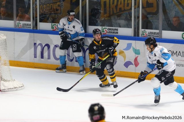 Photo hockey match Rouen - Marseille le 15/10/2026