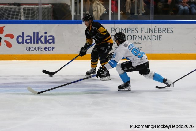 Photo hockey match Rouen - Marseille le 15/10/2026