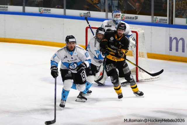 Photo hockey match Rouen - Marseille le 15/10/2026