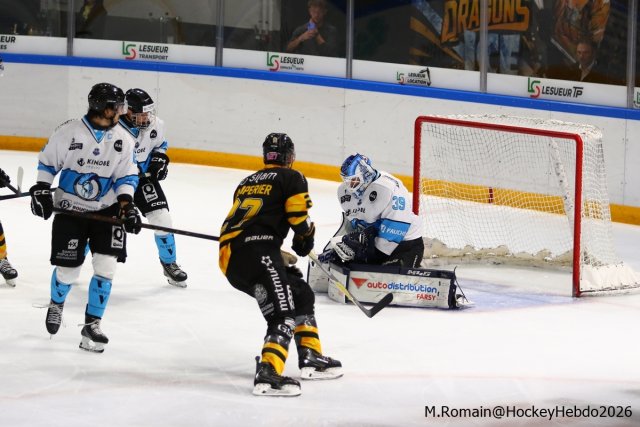 Photo hockey match Rouen - Marseille le 15/10/2026
