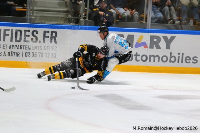 Photo hockey match Rouen - Marseille le 15/10/2026