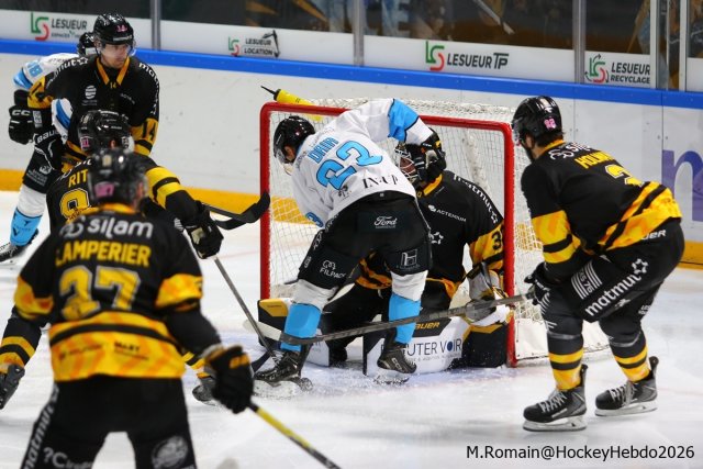 Photo hockey match Rouen - Marseille le 15/10/2026