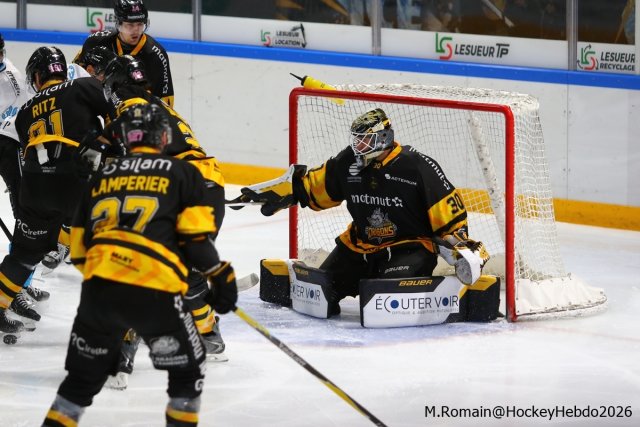 Photo hockey match Rouen - Marseille le 15/10/2026