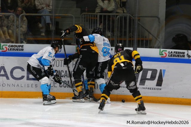 Photo hockey match Rouen - Marseille le 15/10/2026