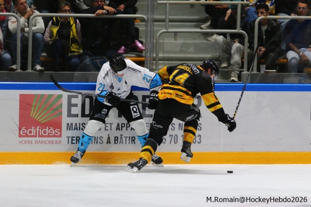 Photo hockey match Rouen - Marseille le 15/10/2026