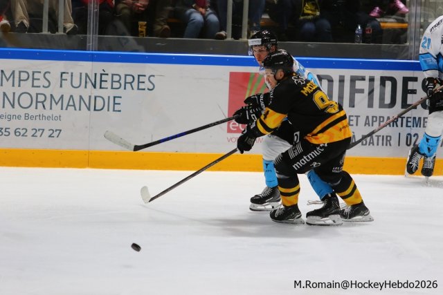 Photo hockey match Rouen - Marseille le 15/10/2026