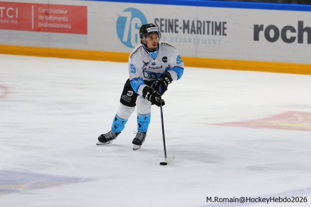 Photo hockey match Rouen - Marseille le 15/10/2026