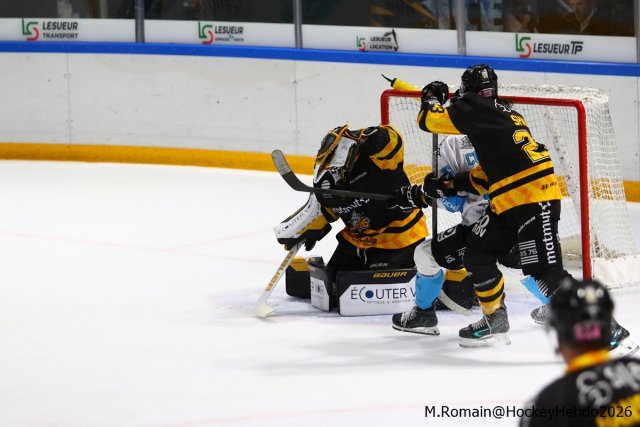 Photo hockey match Rouen - Marseille le 15/10/2026